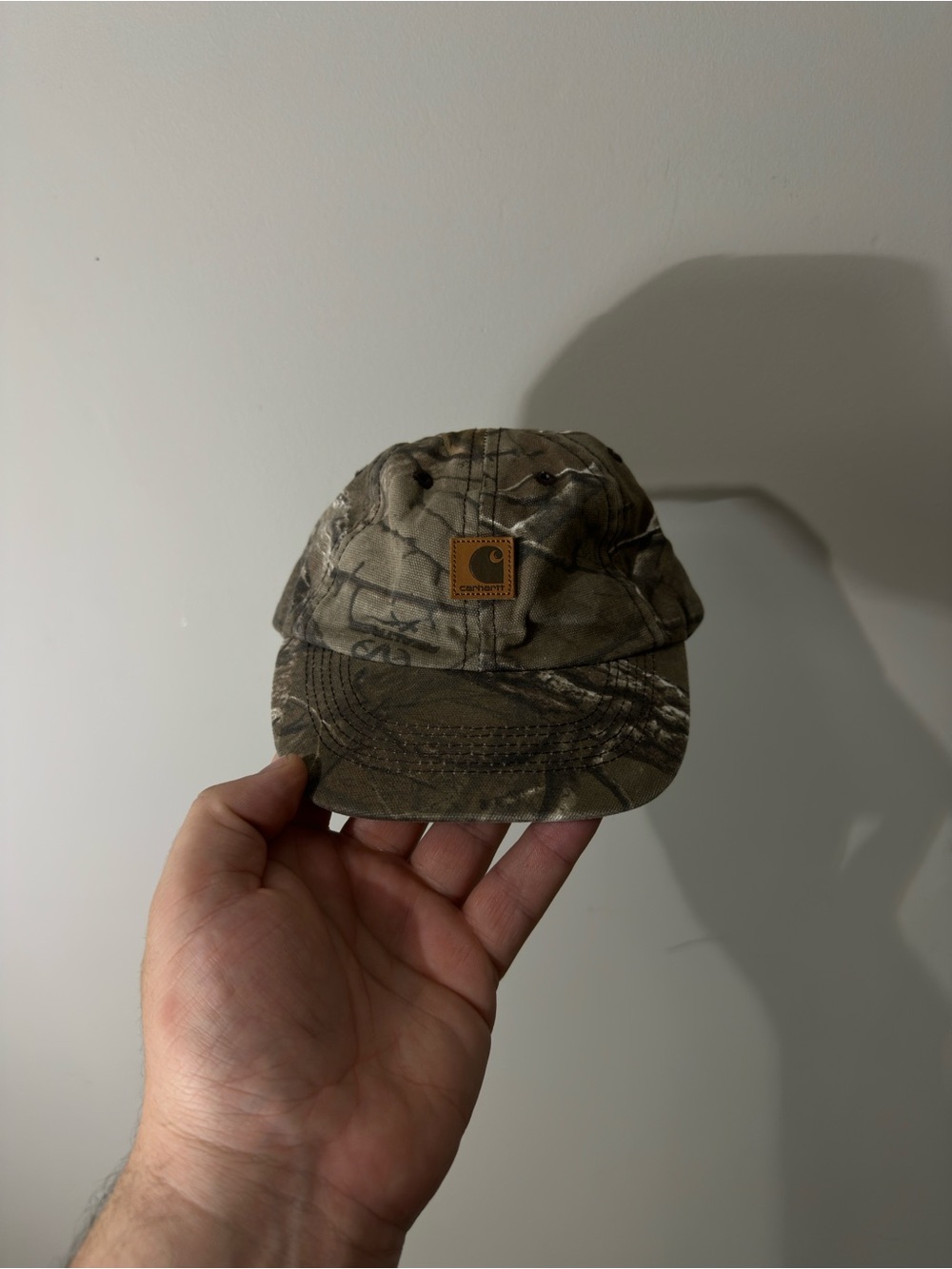 Carhartt Kids Camouflage Cap in Brown/Tan